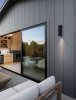 Kinkiet zewnętrzny LED aluminiowy kolor antracyt tuba minimalistyczny nowoczesny podświetlający elewację IP65 JASTELA LE75245 Luces Exclusivas